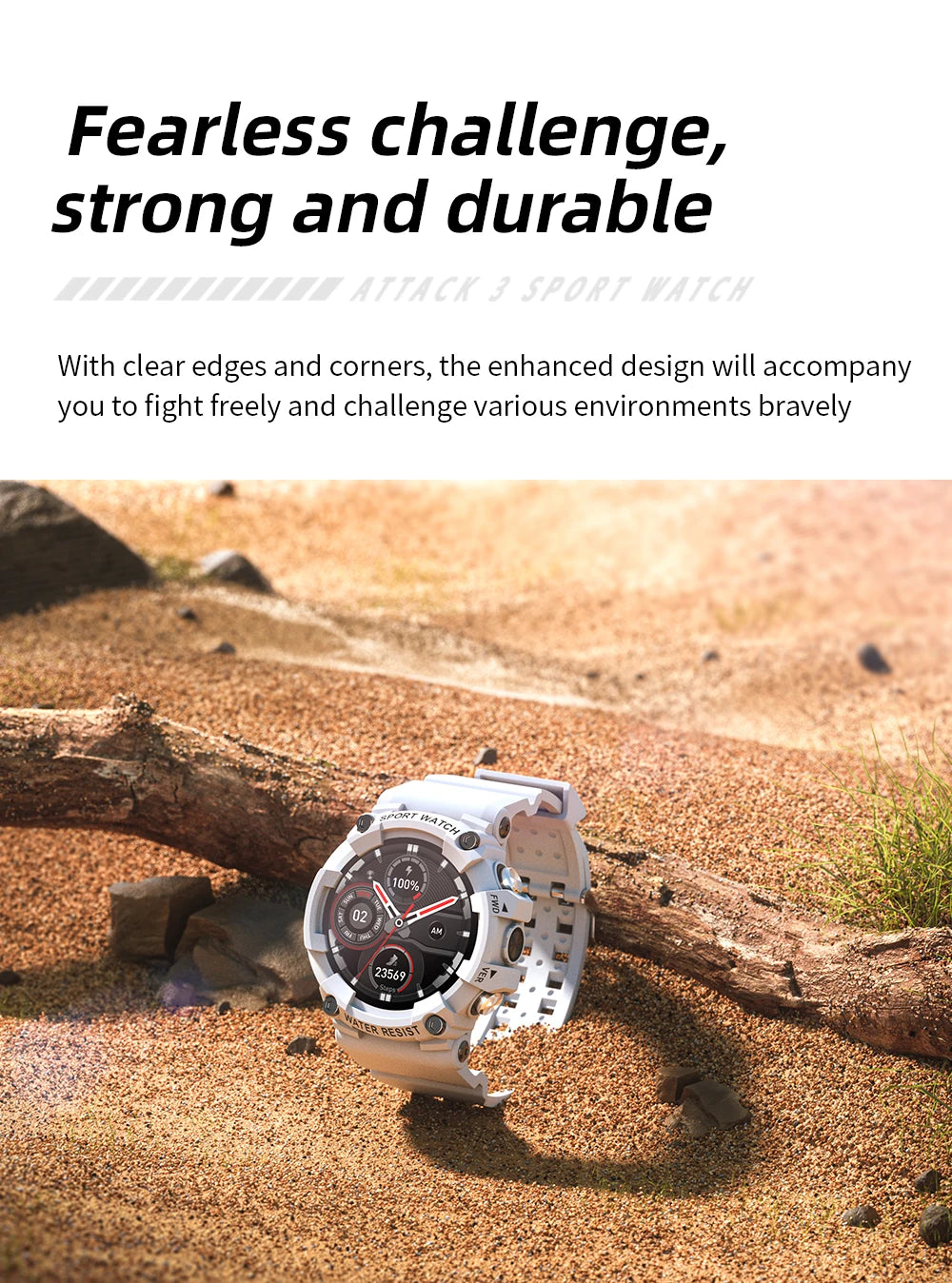 RELOJ INTELIGENTE LOKMAT ATTACK 3