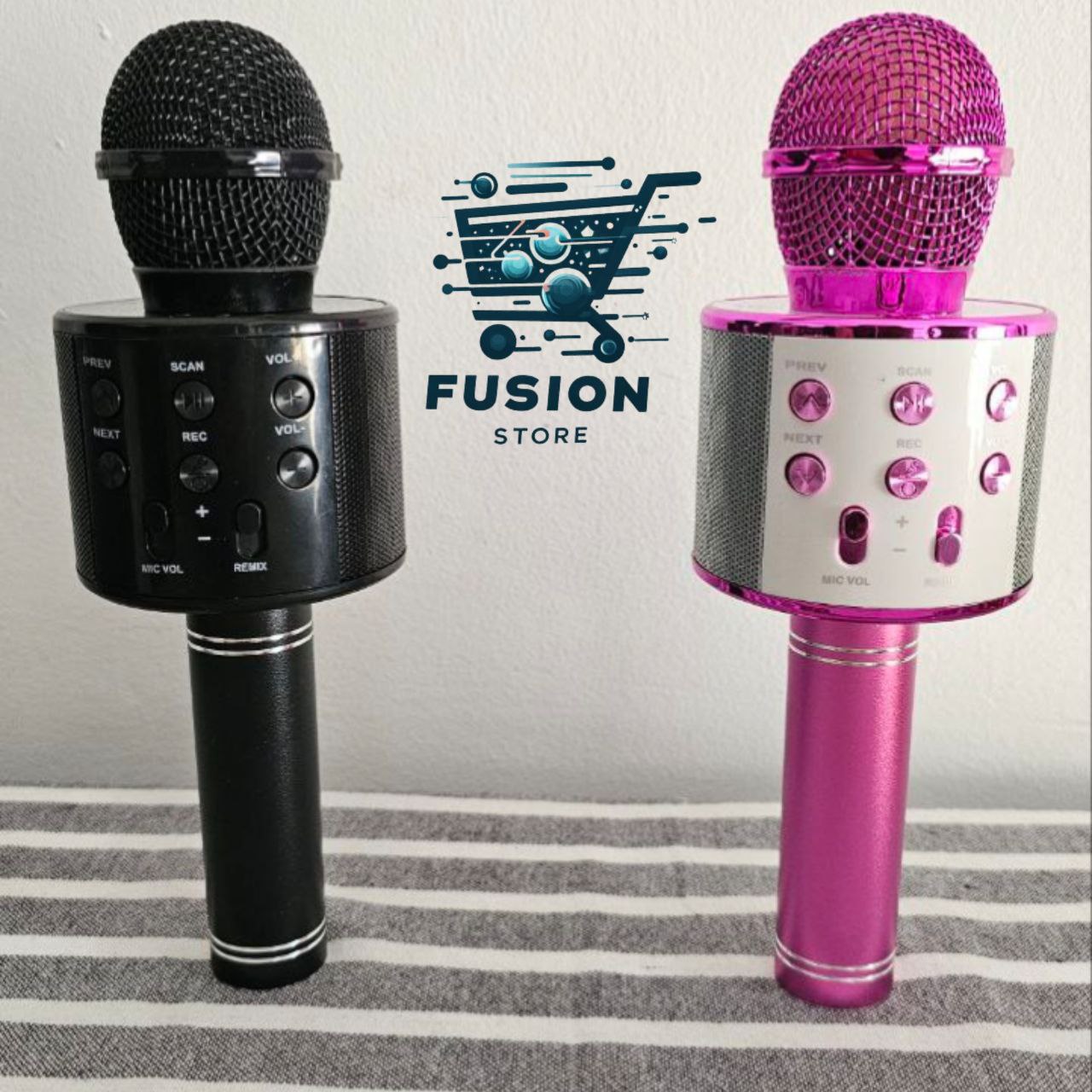 Micrófono Karaoke Bluetooth Niños Negro