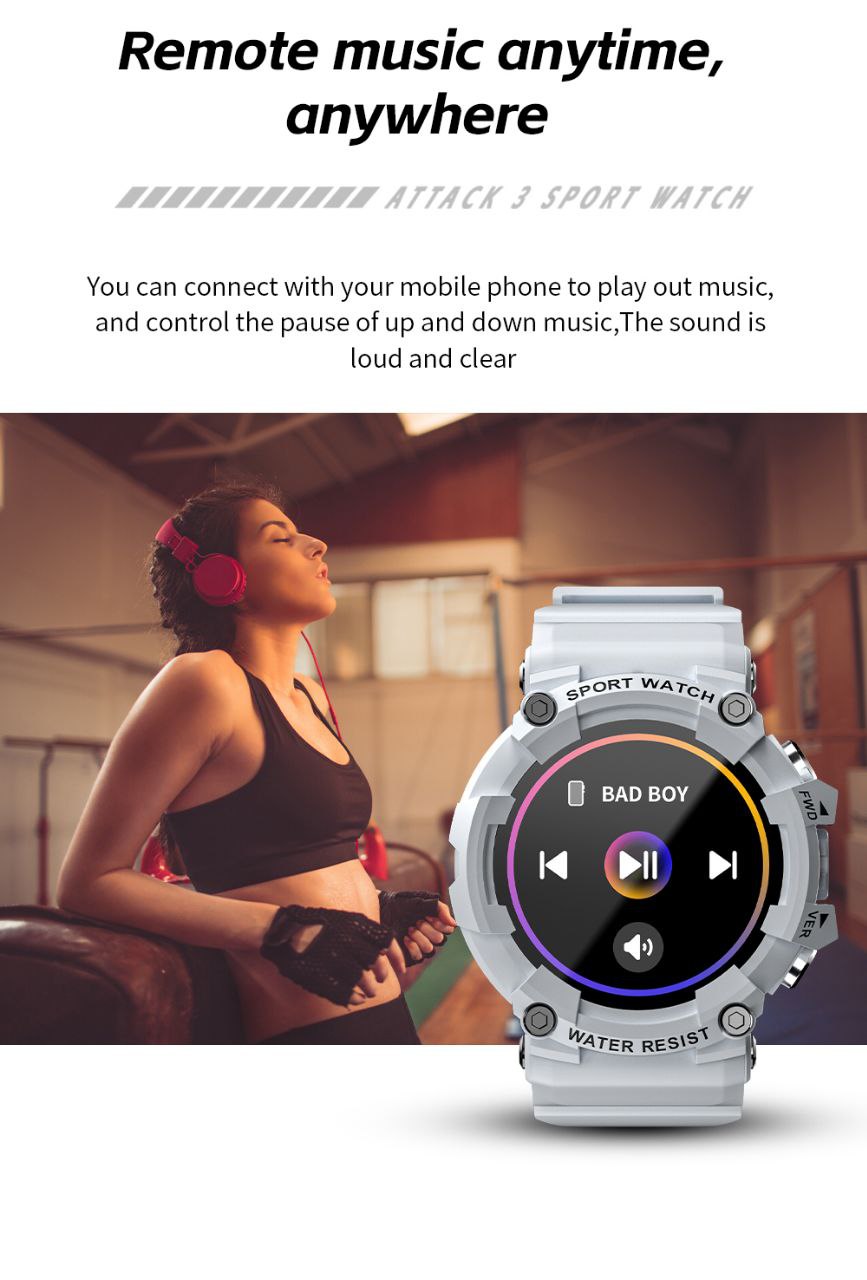 RELOJ INTELIGENTE LOKMAT ATTACK 3