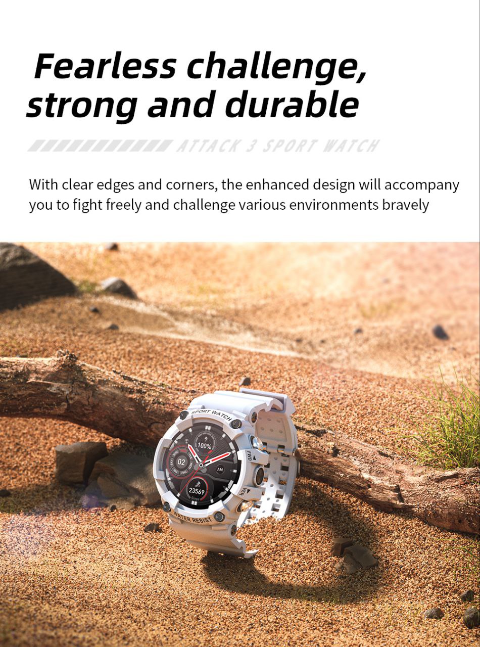 RELOJ INTELIGENTE LOKMAT ATTACK 3