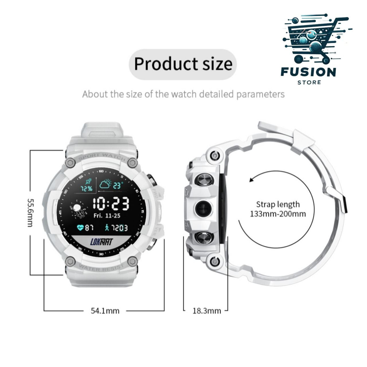 RELOJ INTELIGENTE LOKMAT ATTACK 3