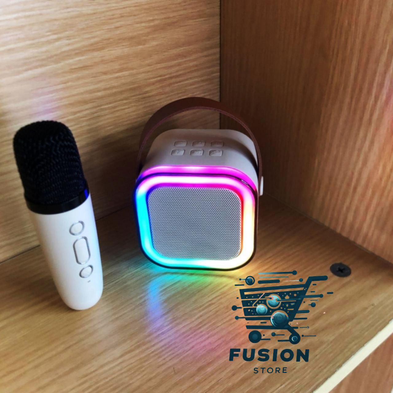 ALTAVOZ BLUETOOTH CON MICROFONO KARAOKE PARA NIÑOS