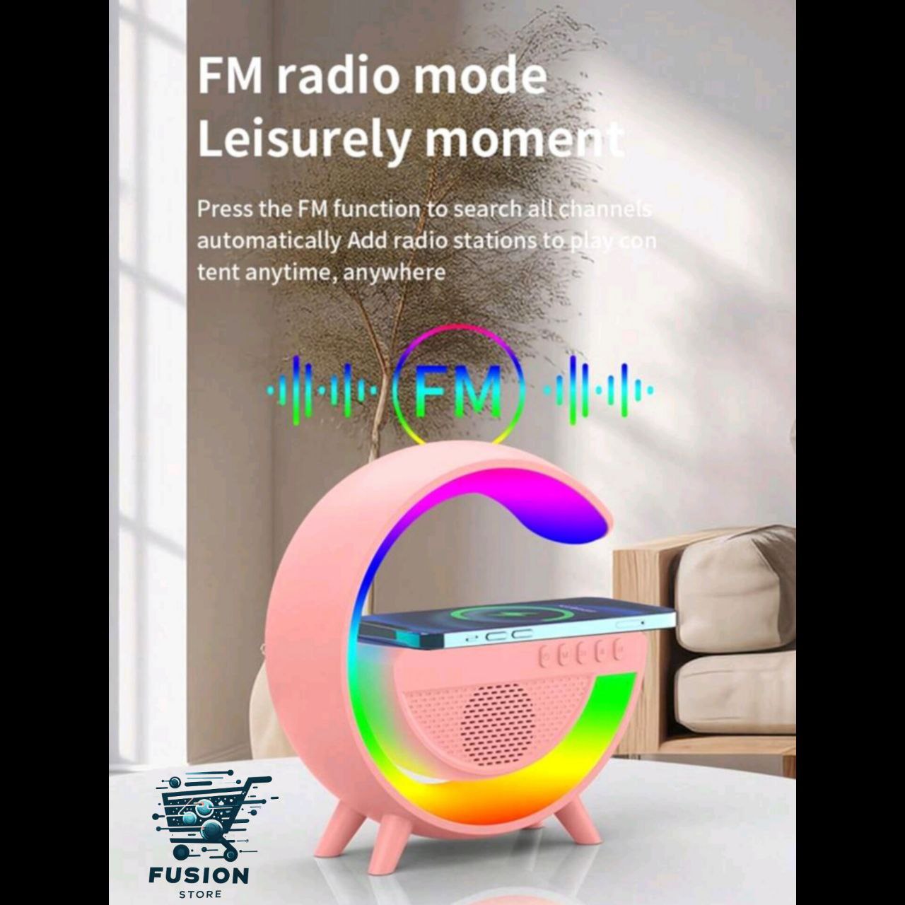 MINI LAMPARA G ROSADA