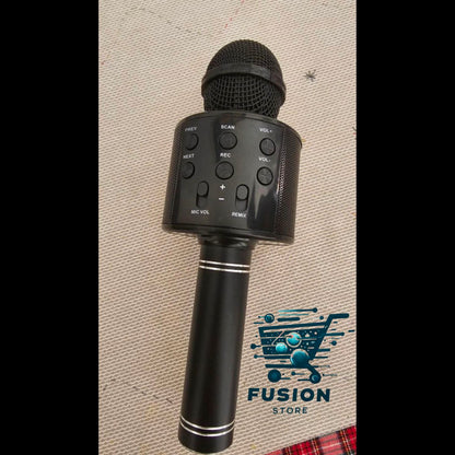Micrófono Karaoke Bluetooth Niños Negro