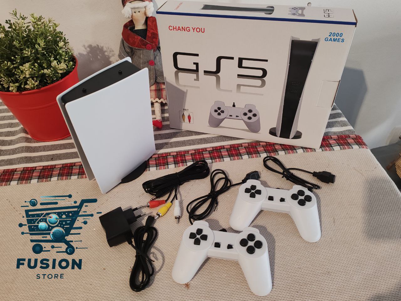 CONSOLA RETRO GS5 2000 JUEGOS